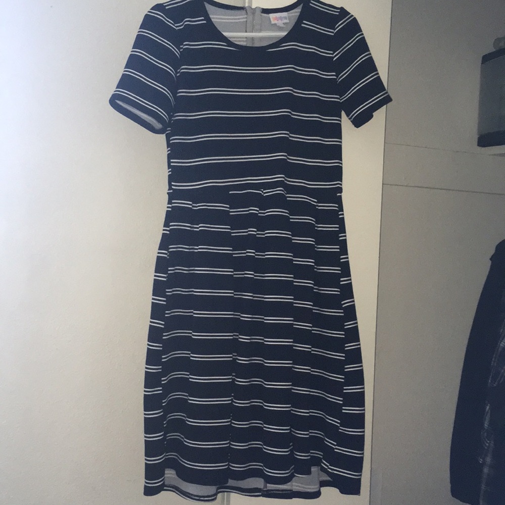Striped Amelia dress